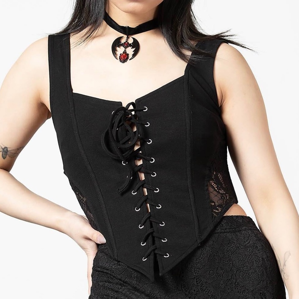 Killstar ravinne corset top